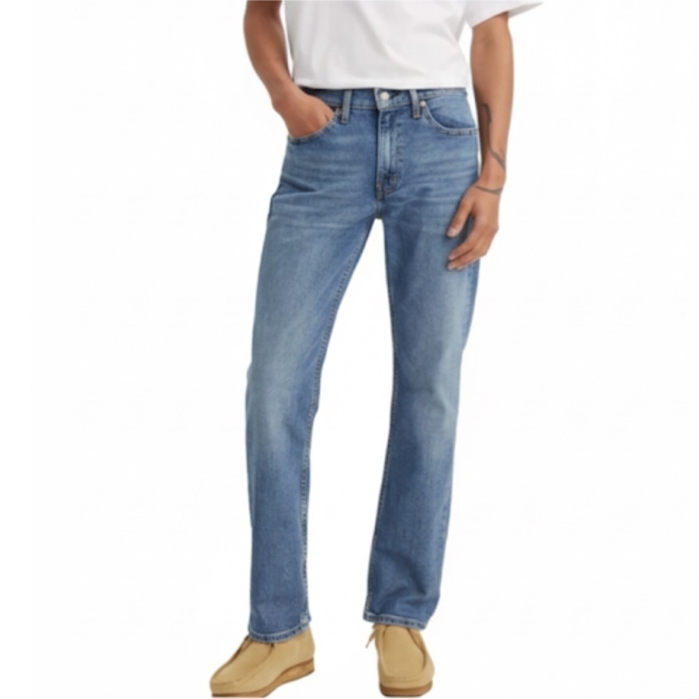 Levi’s 514 Button Fly Blue Jeans Men’s Size 34 X 32